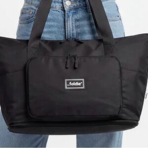 Foldie Black Travel Bag for Women